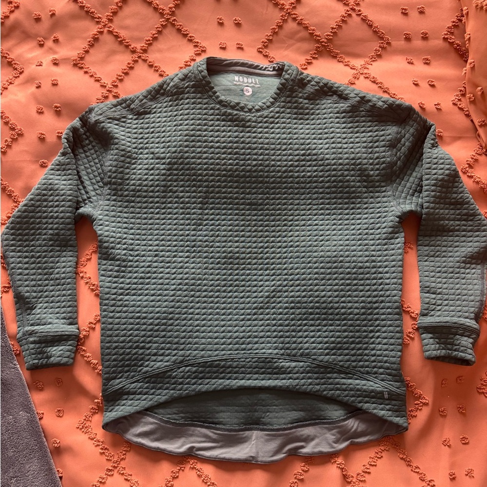 NOBULL Quilted Crewneck Pullover